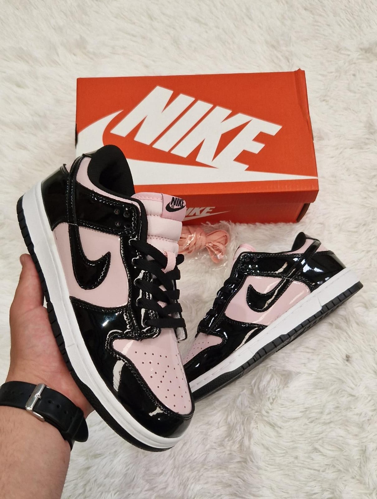 Dunk Low Pink Foam Black