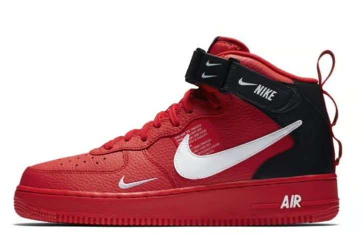 AF1 Mid Utility University Red