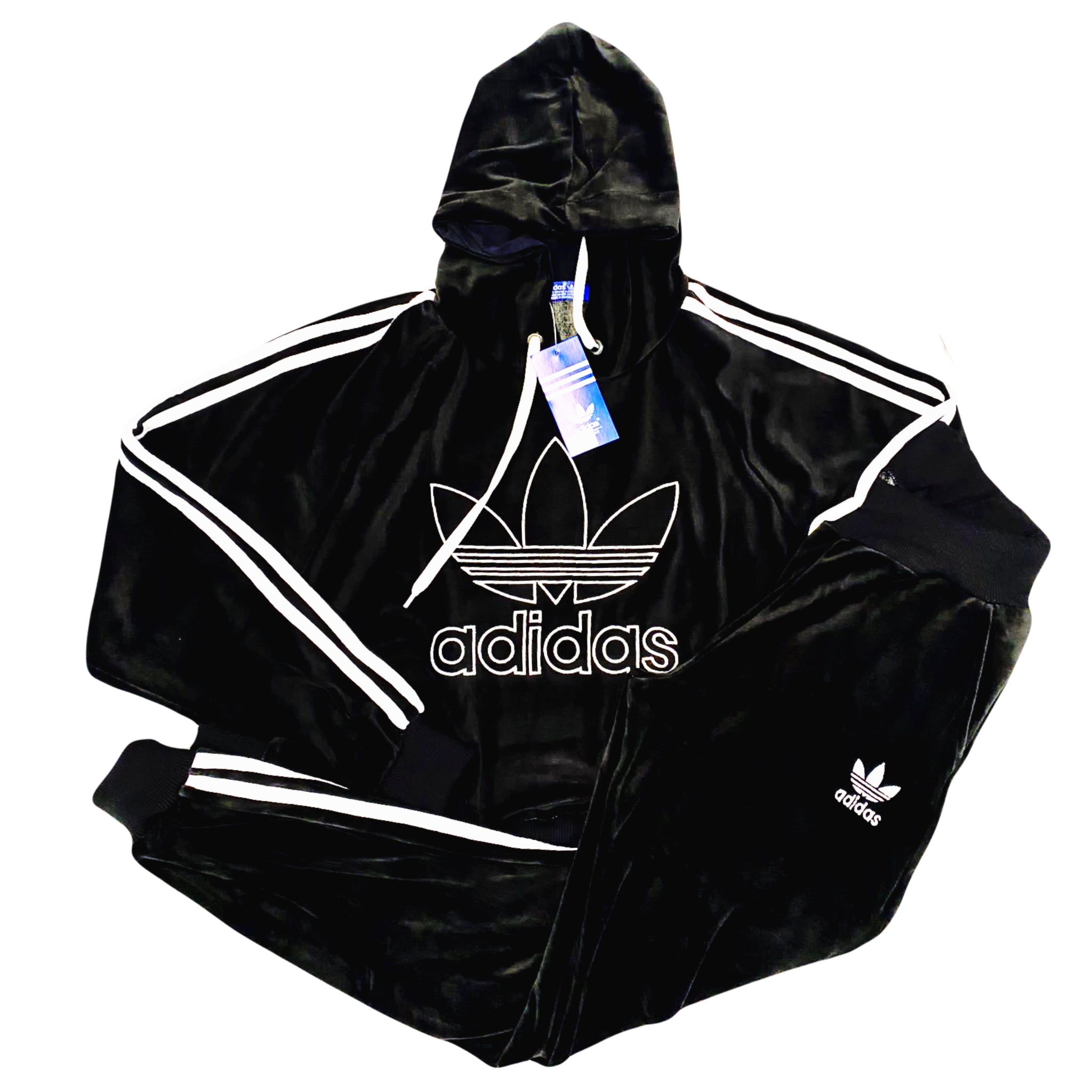 Chándal All Black Terciopelo