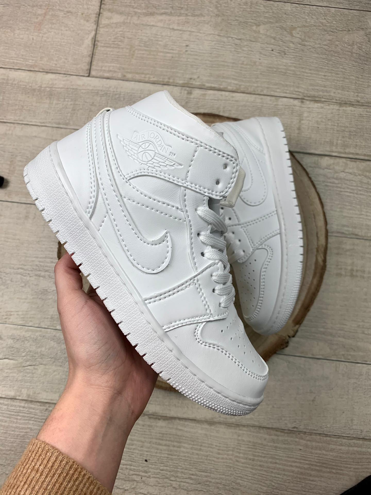 AJ1 High White