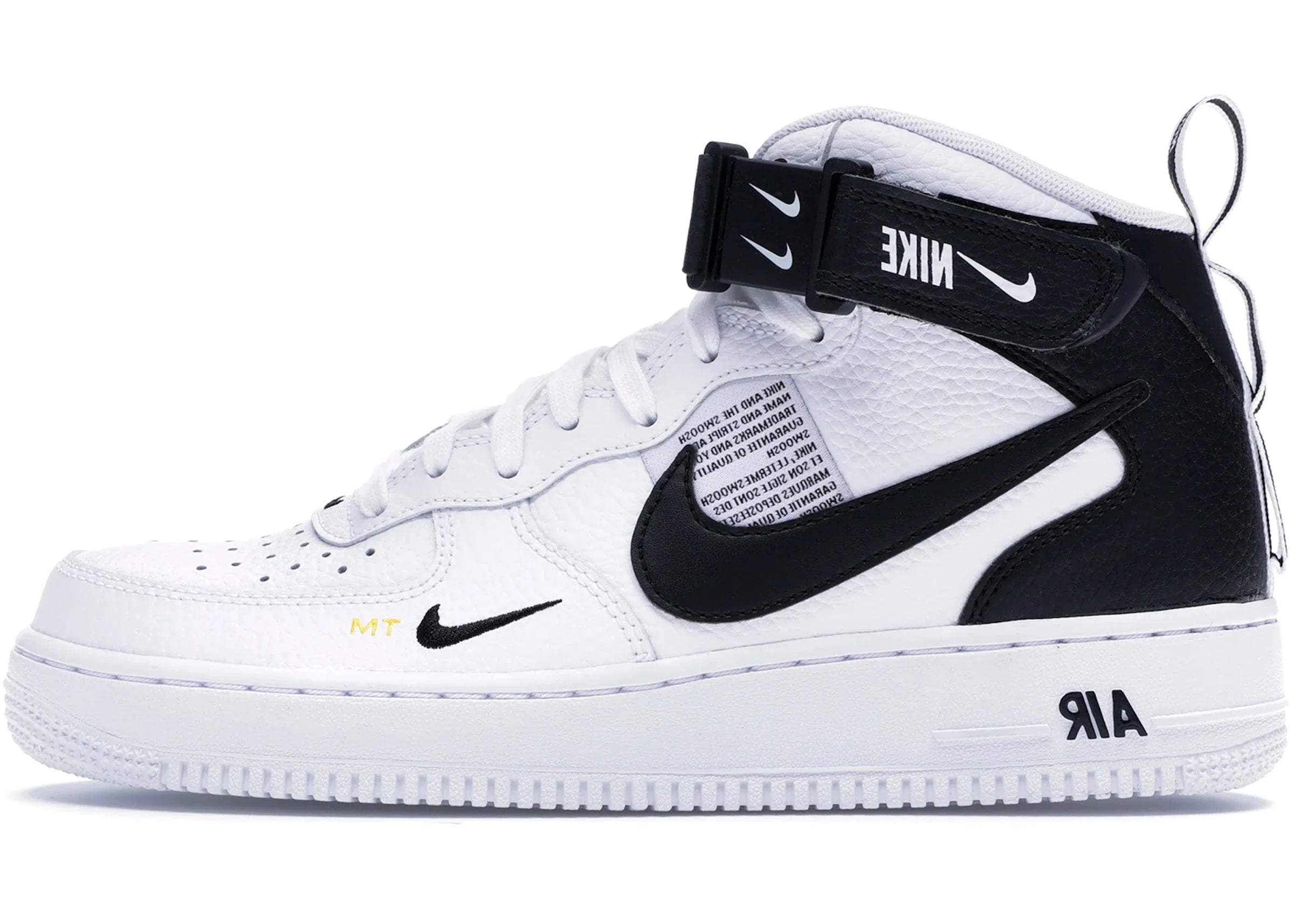 AF1 Mid Utility White Black