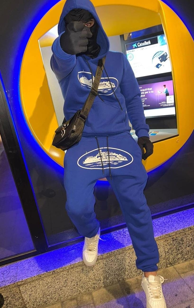 Chándal Corteiz "2k23" Blue